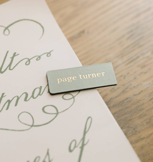 Page Turner Magnetic Bookmark