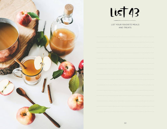 The 52 Lists Project (Botanical Pattern): A Guided Journal