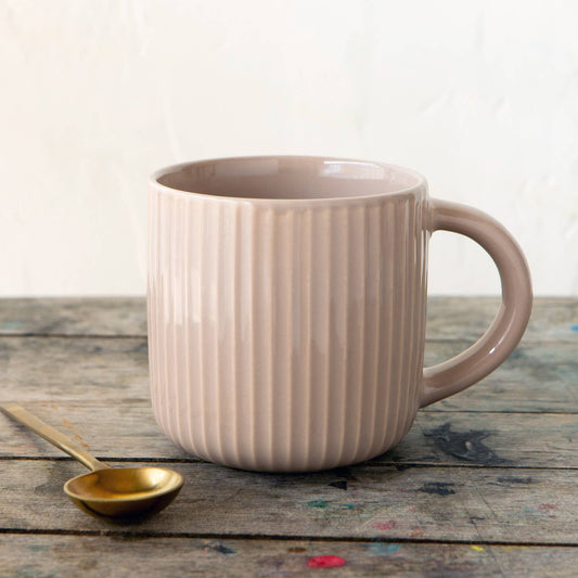 Fluted Stoneware Mug