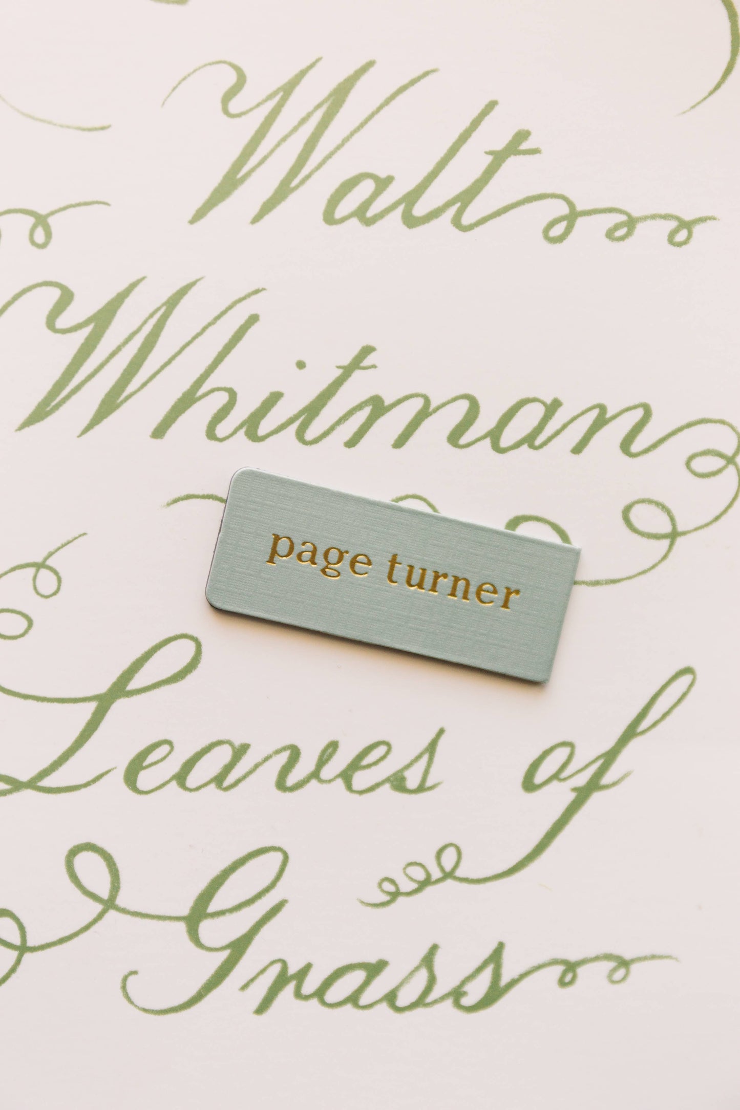Page Turner Magnetic Bookmark