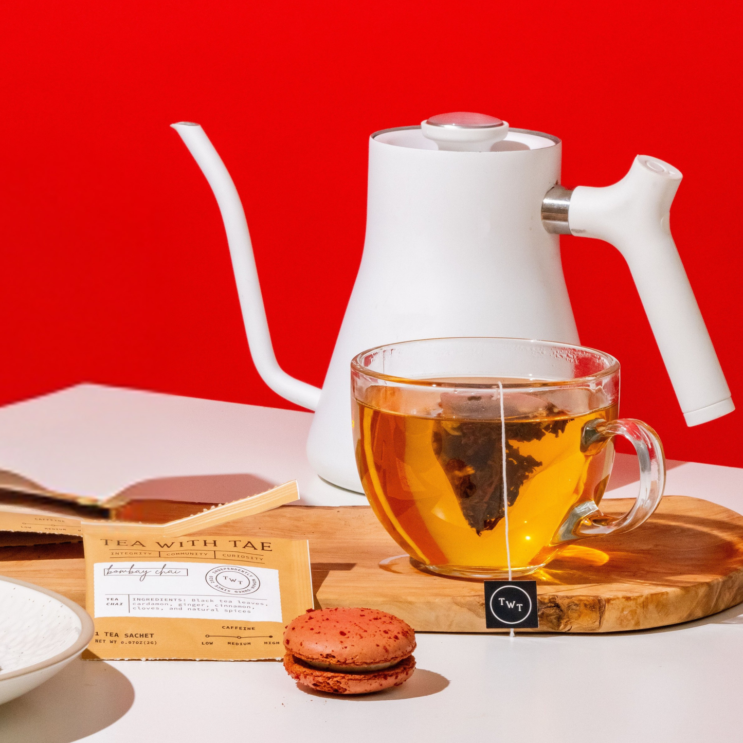 Bombay Masala Chai Black Tea - Individually Wrapped Tea Bag
