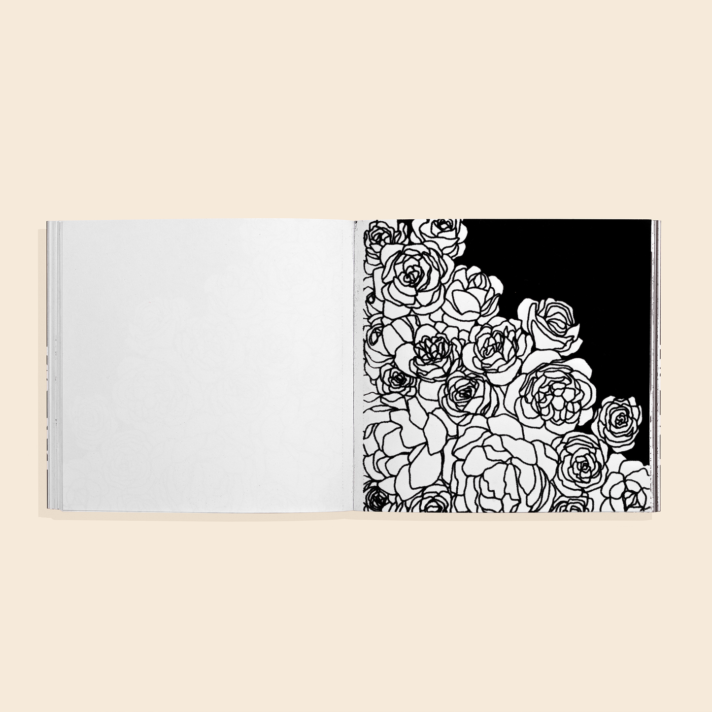 Bloom: A Travel Sized Floral Coloring Book