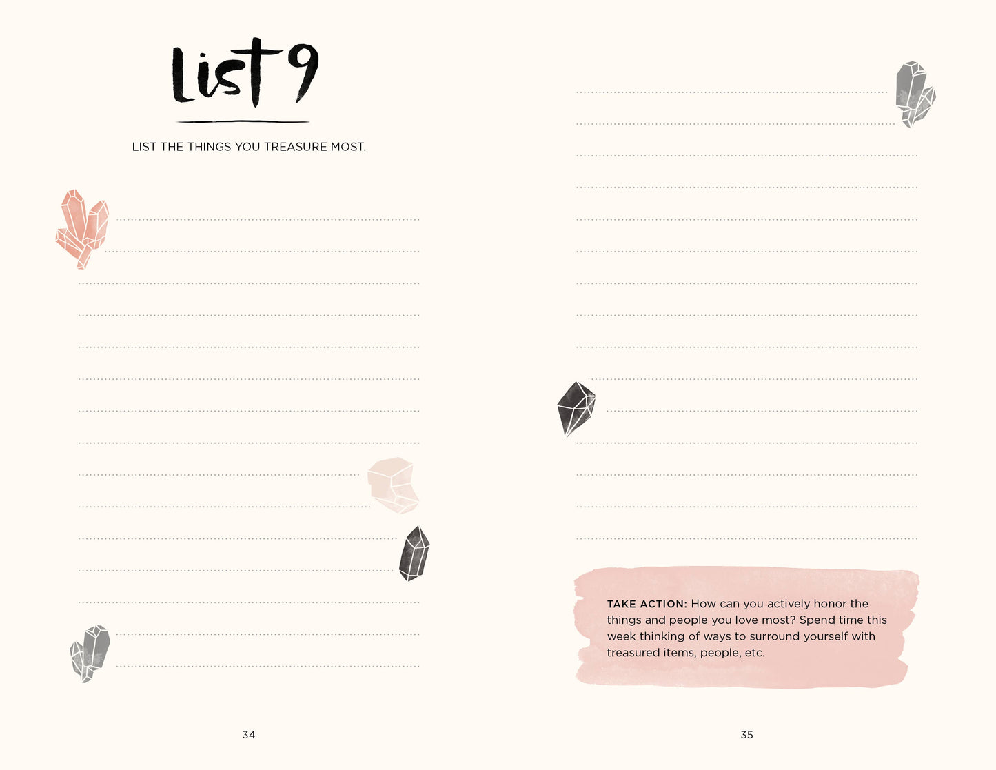 The 52 Lists Project (Botanical Pattern): A Guided Journal