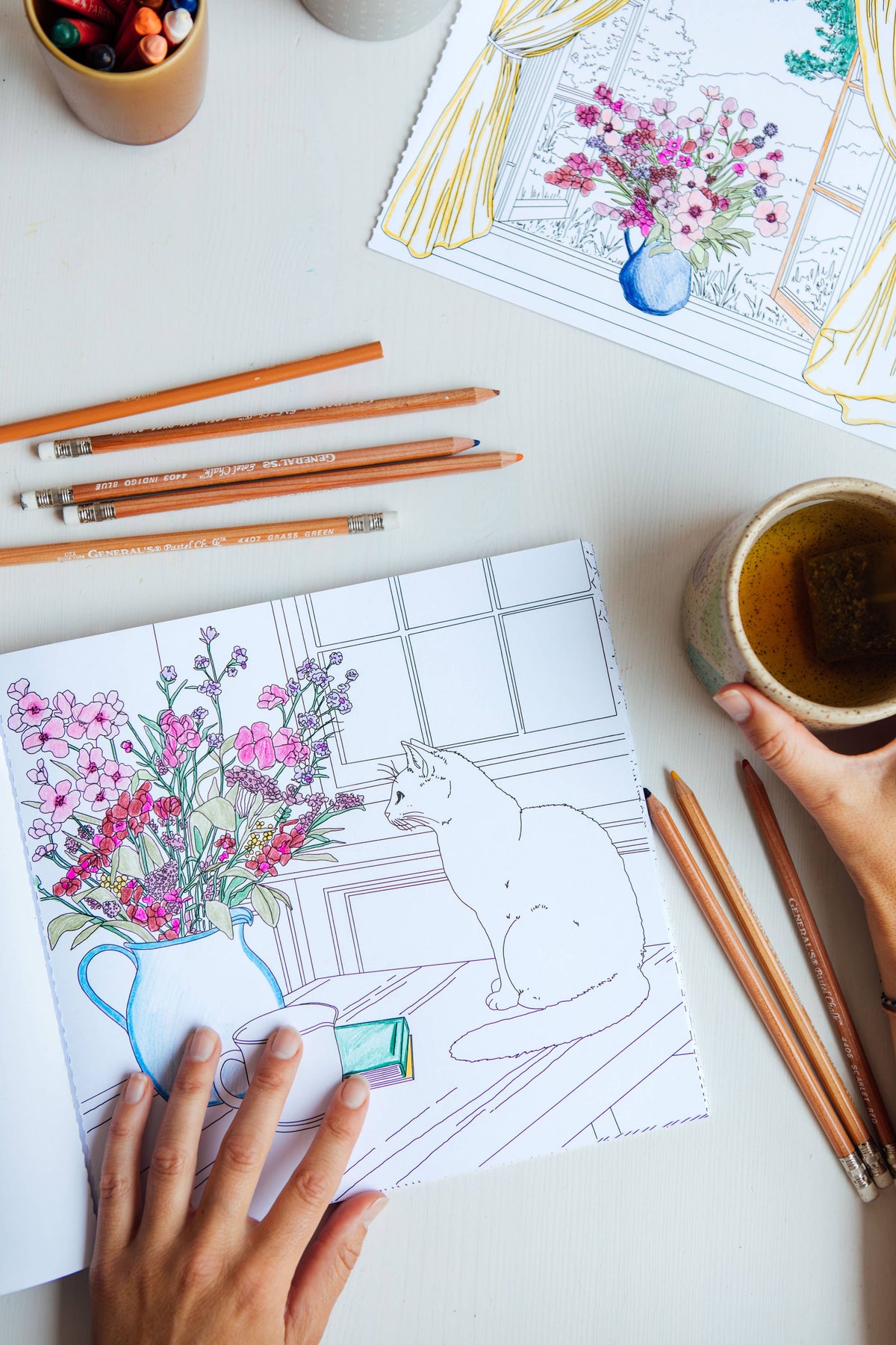 Still Life: A Fall Coloring Book for Cozy Days