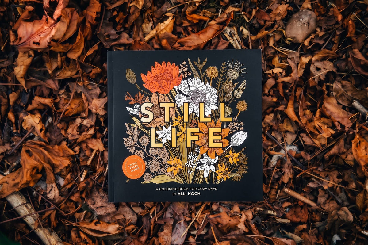Still Life: A Fall Coloring Book for Cozy Days
