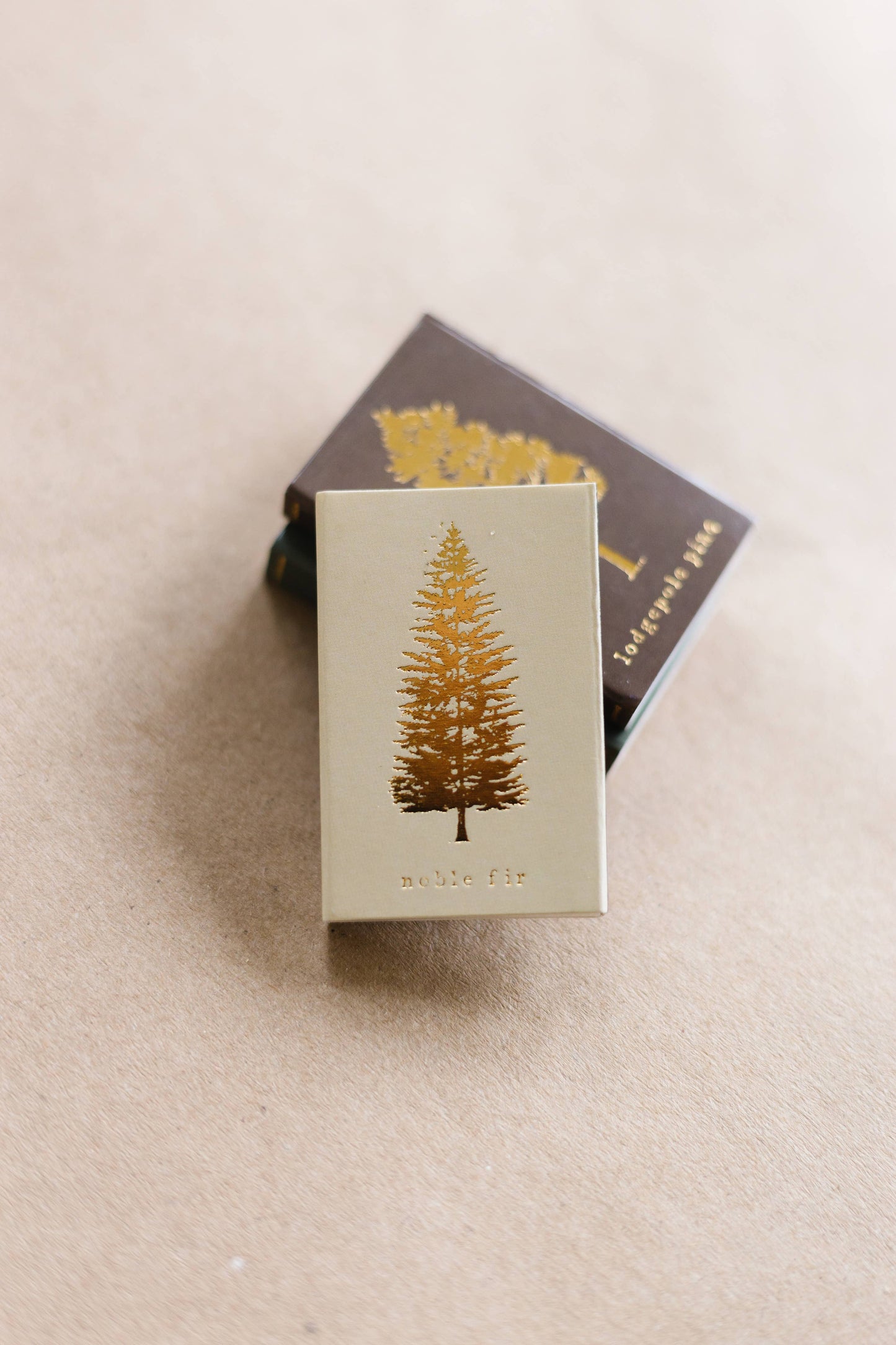 Noble Fir Tree Beige Matchbox