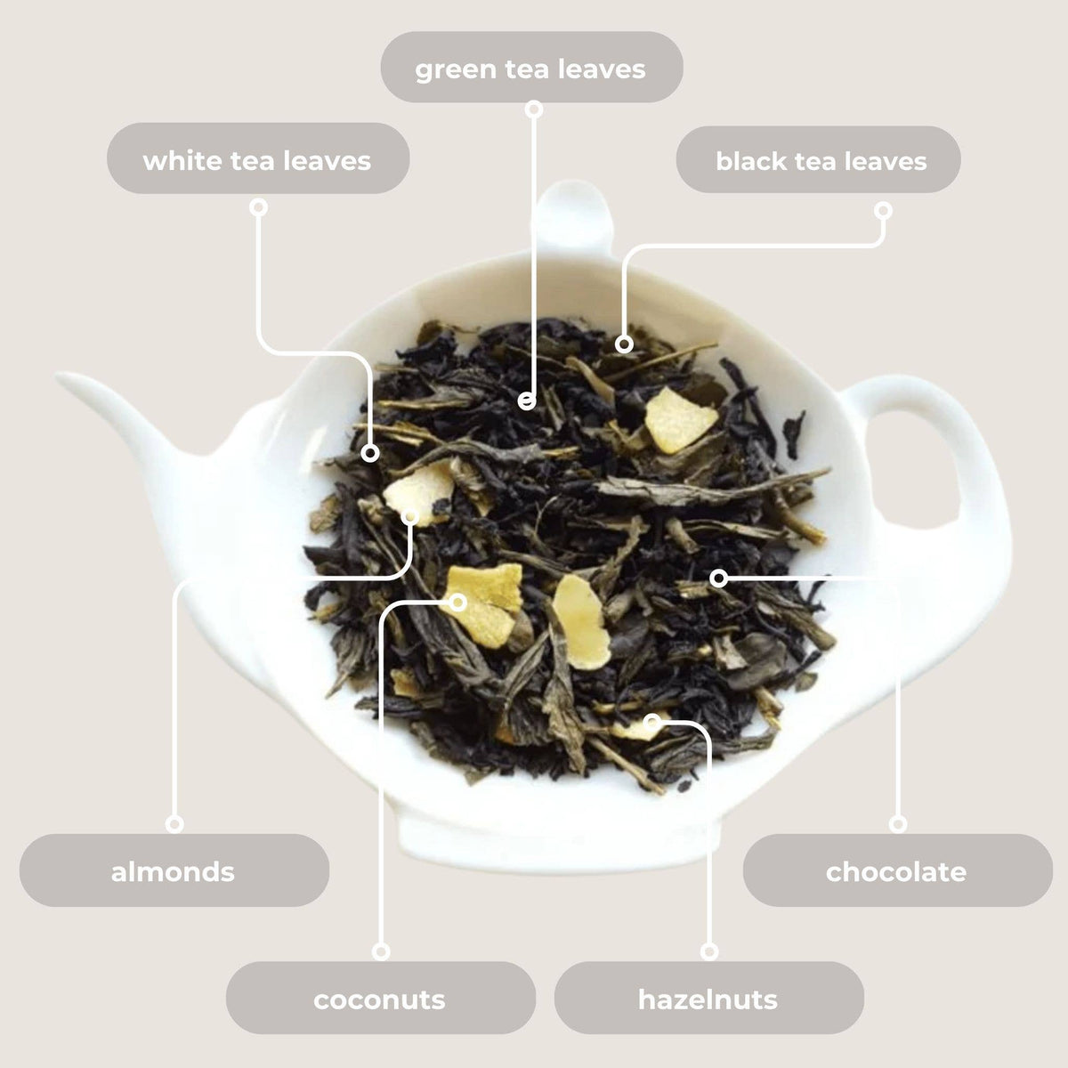 Winter Bliss Holiday Mini Tube Gift (5 Tea Bags