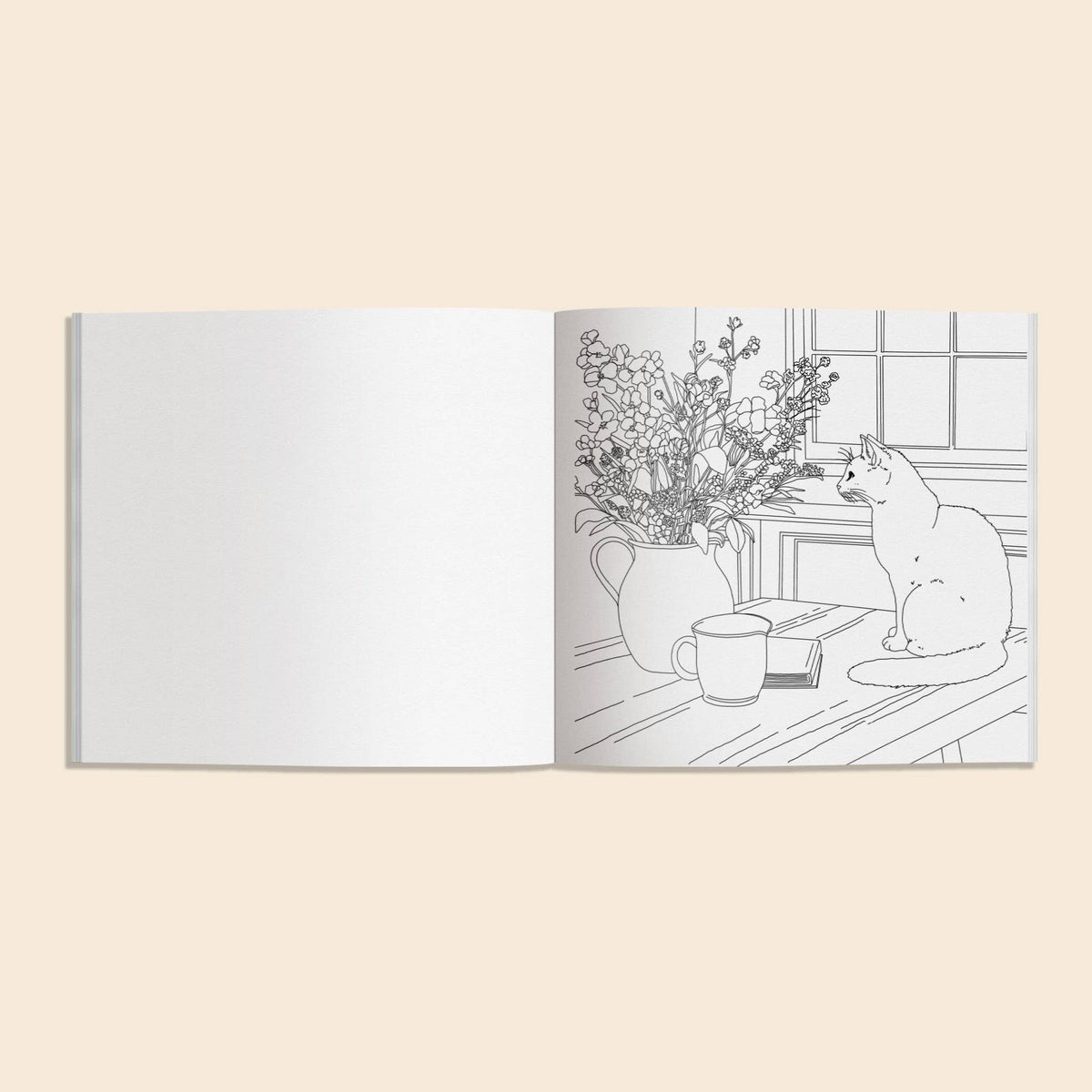 Still Life: A Fall Coloring Book for Cozy Days