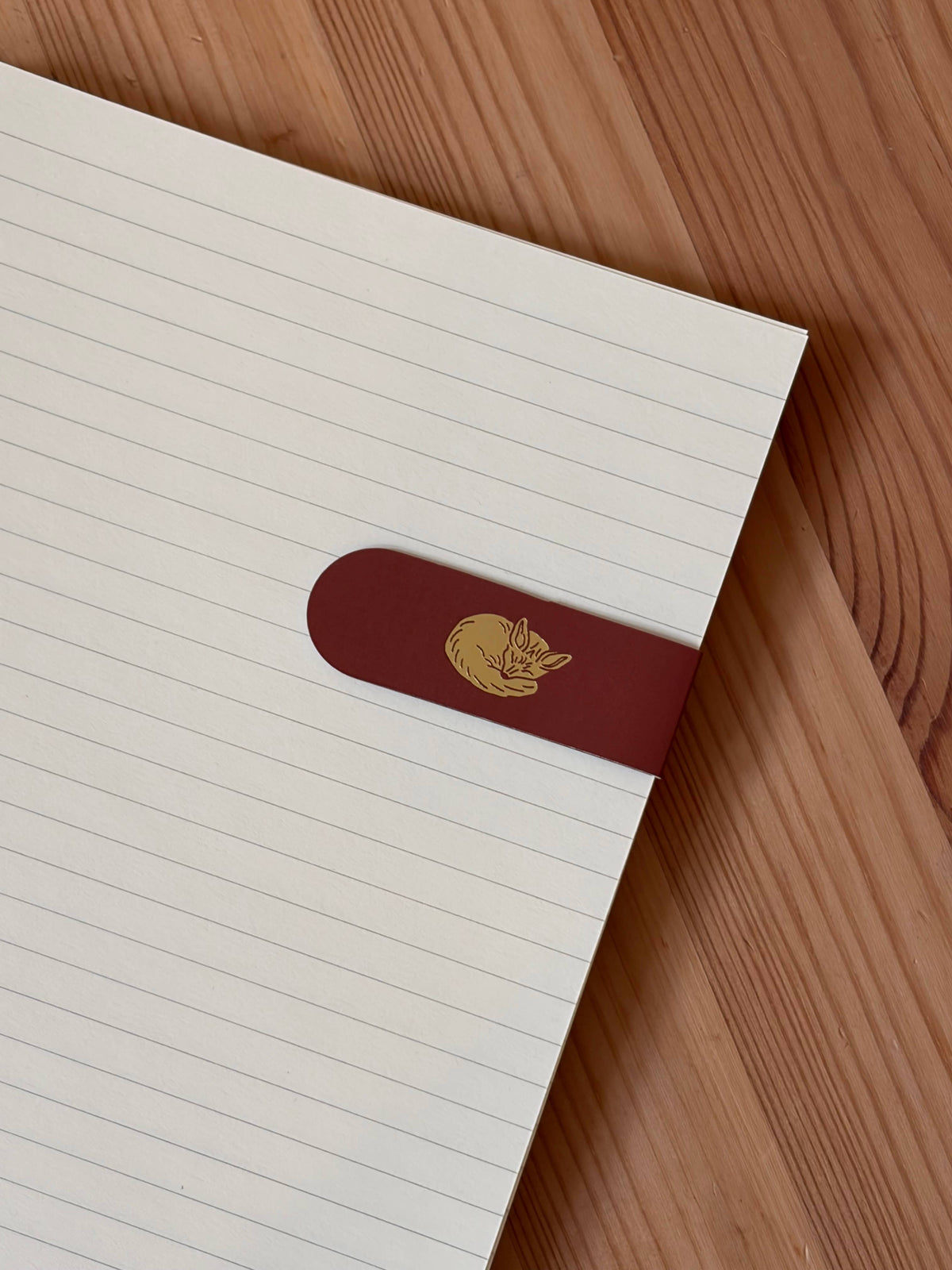 Woodland Gold Foil Magnetic Bookmarks (Set of 3)