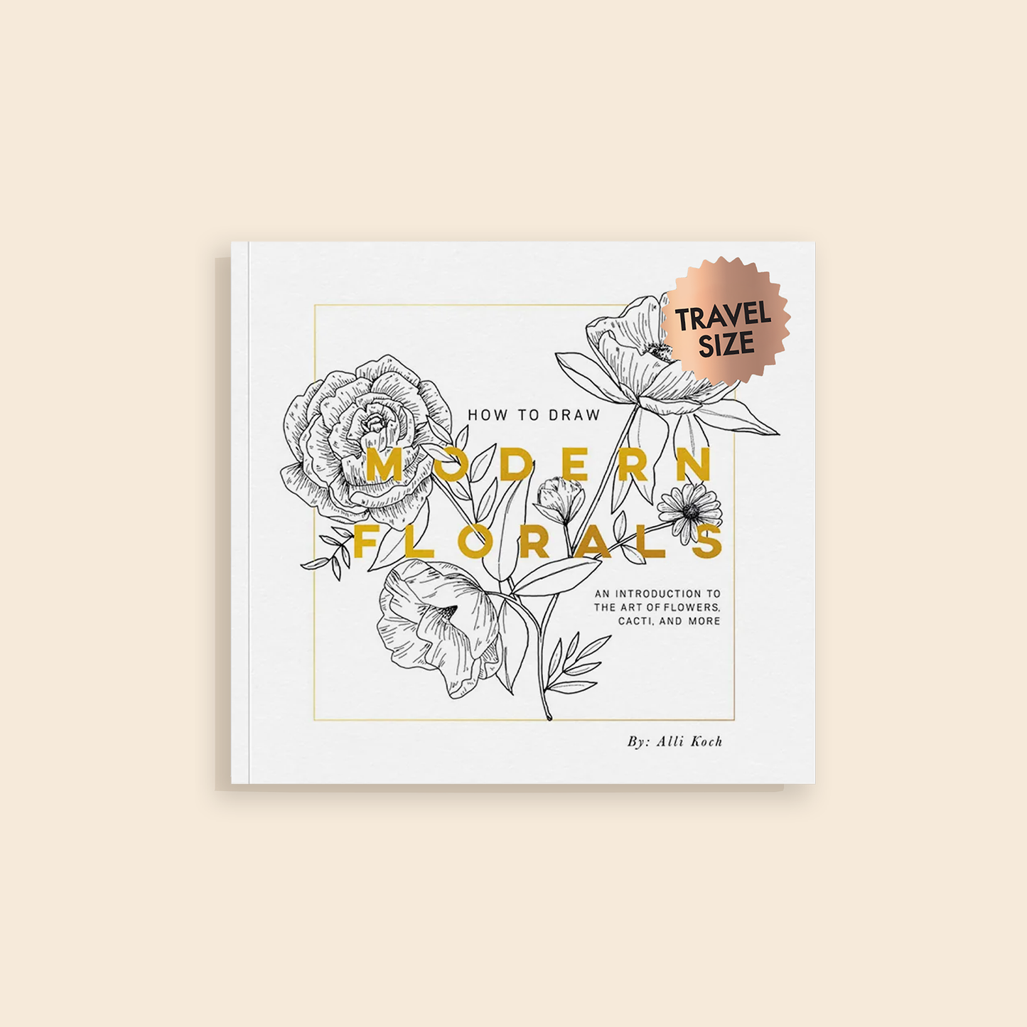 Spring Blooms How-To-Draw Book Art Bundle