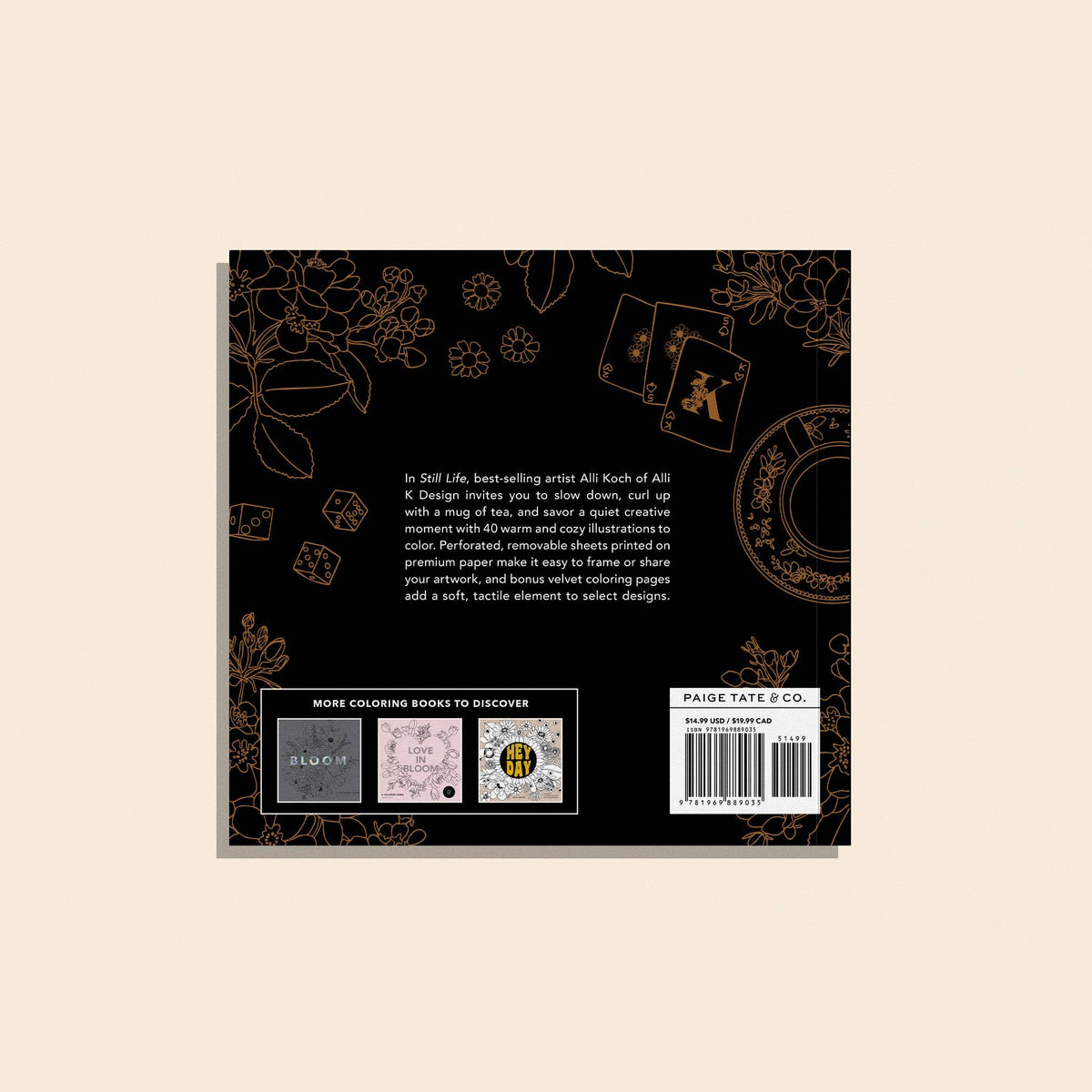 Still Life: A Fall Coloring Book for Cozy Days