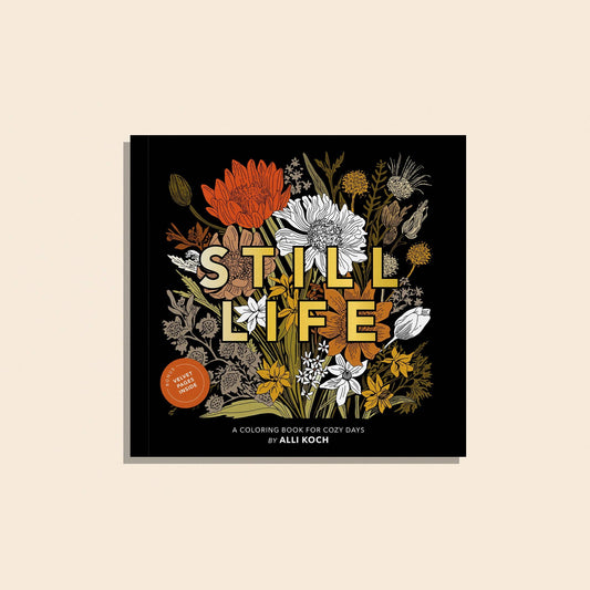 Still Life: A Fall Coloring Book for Cozy Days