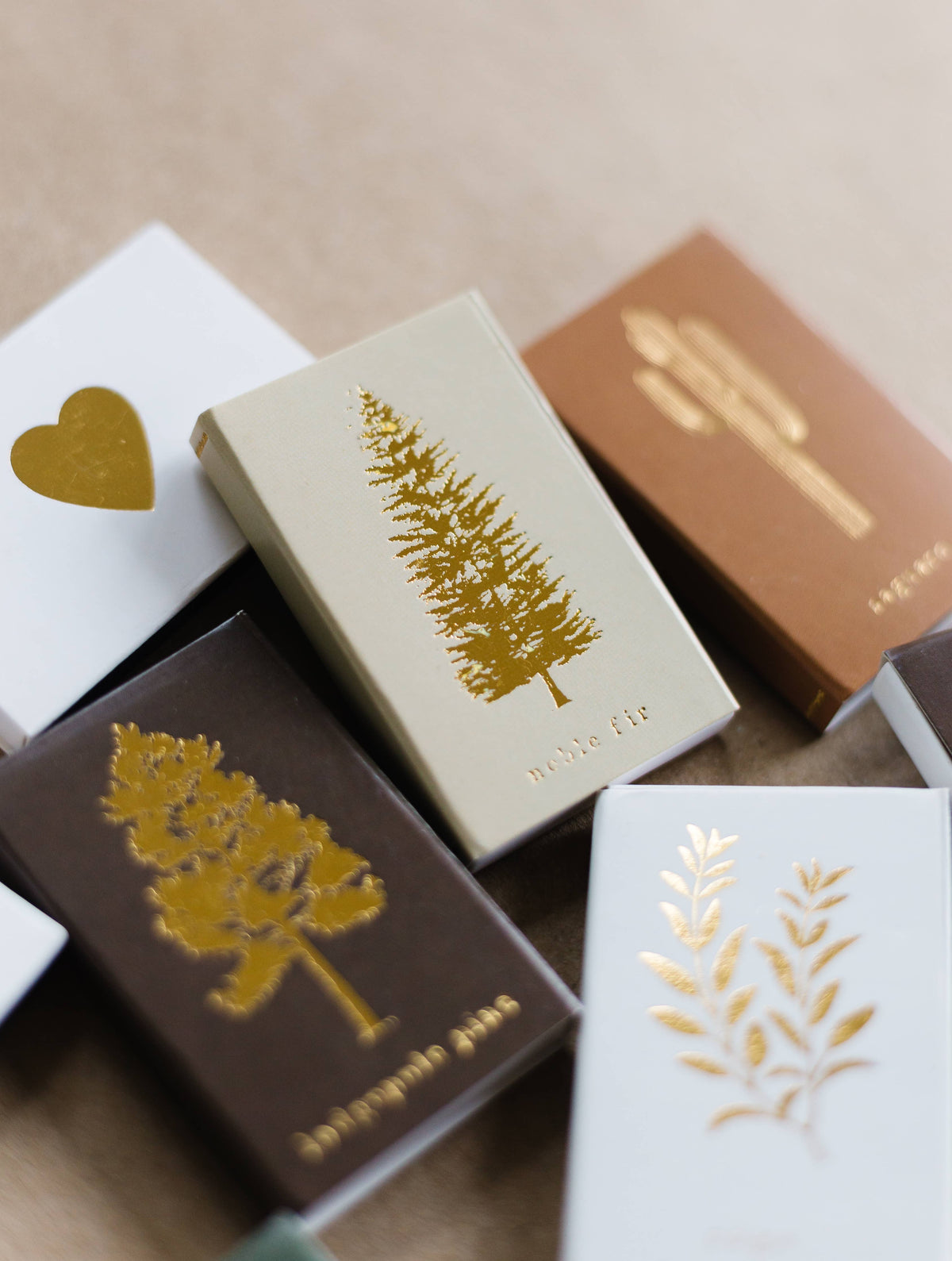Lodgepole Pine Tree Matchbox | Tall Evergreen Matches