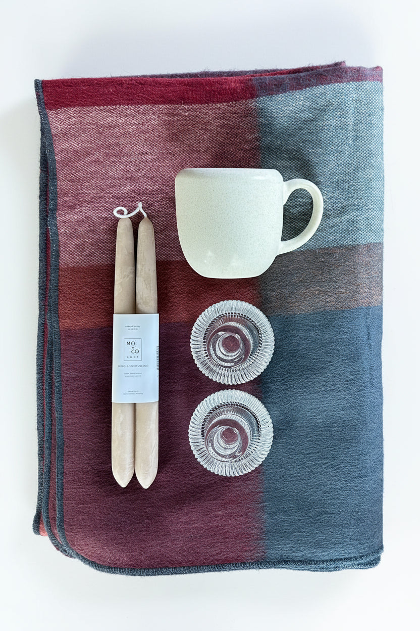 Spring Limited Edition Caramel Apple Alpaca Throw & Taper Bundle