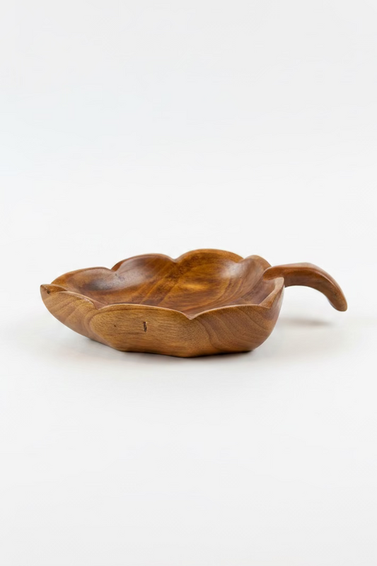 Wood Leaf Bowl
