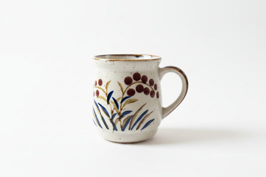 Vintage 1970's/80's Hand-Painted Japanese Stoneware Mug (3 of 4)