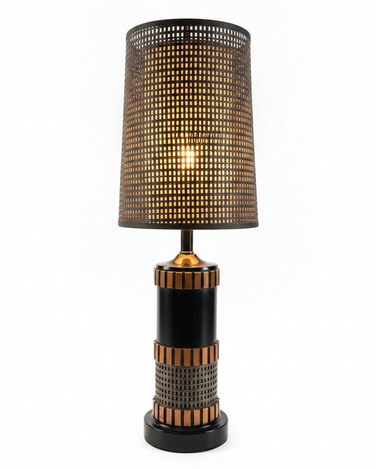 Vintage 1960's Midcentury Modern "Cage" Lamp