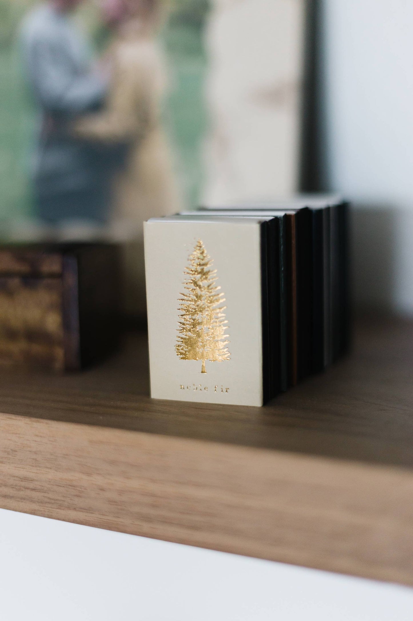 Noble Fir Tree Beige Matchbox