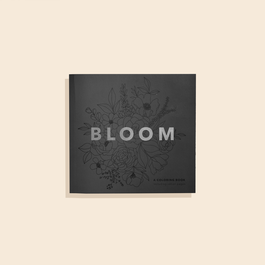 Bloom: A Travel Sized Floral Coloring Book