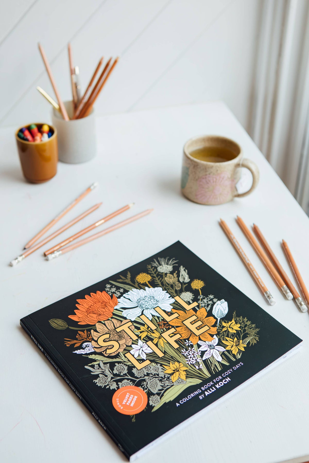 Still Life: A Fall Coloring Book for Cozy Days