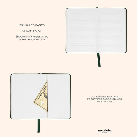 Olive Green Pocket Journal