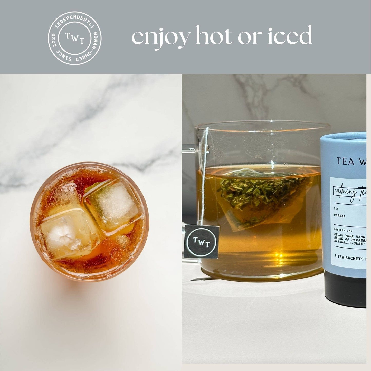 Calming Tea Herbal Rest Mini Tea Tube